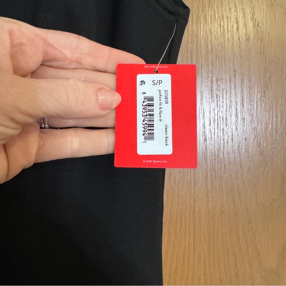 Spanx NWT The Perfect Fit & Flare Dress Stretch Black Size S - Picture 4 of 10